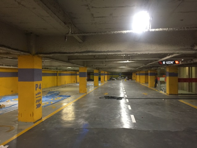 انواع خط کشی در پارکینگ