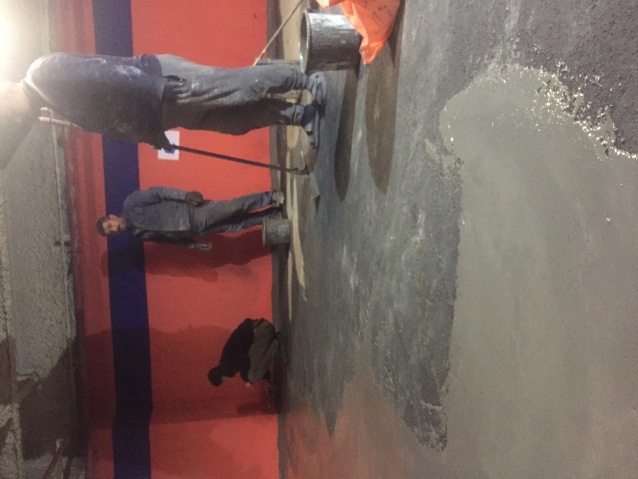 اجرای عایق دوجزئی قبل از پوشش نهایی