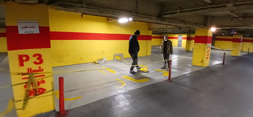 مراحل مختلف اجرای اپوکسی پارکینگ