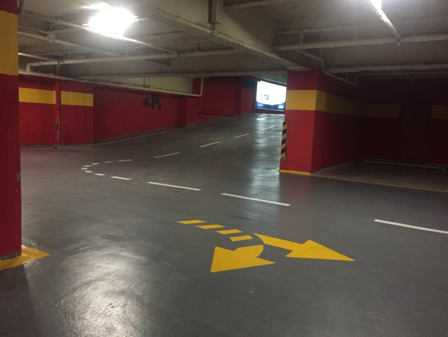 انواع خط کشی در پارکینگ