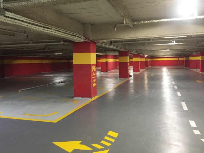 اپوکسی ویژه آسفالت در پارکینگ