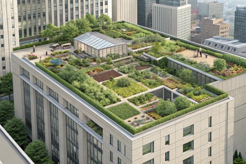 کومودو عایقی مطمئن برای روف گاردن